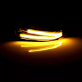Miniatyrbild 3 av 4: Led dynamisk blinkers Mercedes W204 W176 W212 A B C E S class Svart