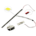 Miniatyrbild 3 av 4: Led slinga 2x 60cm Gul med 30st chip 3528SMD ledstripe styling Gul--Orange 2-pack