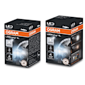 Miniatyrbild 4 av 5: Dimljus Osram p13w Led lampor 6000K 150 lumen PG18.5d-1 Svart
