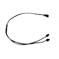 Miniatyrbild 1 av 5: 1 blir 2 kabelsplit för Glowstrip  slingor Neonslingor  EL-wire
