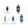 Miniatyrbild 2 av 6: canbus c5w 39mm Led 400 lumen 6000K 2-pack festoon c10w Vit