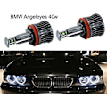 Miniatyrbild 1 av 7: Angeleyes 40w Cree Led BMW E60 E61 E90 E82 E92 E70 E71 F01 F02 Silvergrå
