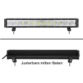 Miniatyrbild 2 av 3: Ledramp 120W projektor Cree spot 6000K led ramp Svart