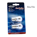 Miniatyrbild 1 av 6: AUTO-STYLE Bau15s krom blinkers lampa py21w halogen lampor Krom