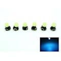 Miniatyrbild 1 av 4: T3 Isblå Neo Wedge 6-pack led lampor instrument belysning Is-Blåa 6-pack