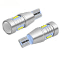 Miniatyrbild 1 av 2: T15 W16W 921 912 906 backljus Led 750 lumen 4x chip 6000K 2st