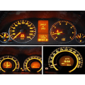 Miniatyrbild 4 av 4: T3 Gul Neo Wedge 6-pack led lampor instrument belysning Gula 6-pack