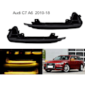 Miniatyrbild 1 av 3: Led dynamisk blinkers Audi A6 C7 2010-2018 + Allroad 2012-18 Svart