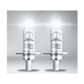 Miniatyrbild 5 av 5: Osram 100w H3 SUPER BRIGHT halogen premium lampor 12v DC PK22s Metall utseende