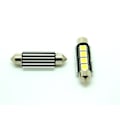 Miniatyrbild 4 av 6: C5W Canbus 41mm 42mm röd Led spollampor SV8.5 c10w Red 41mm Röd 2-pack