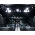 Miniatyrbild 4 av 4: Spollampor 36mm 6000k vit 4-pack Led 2835SMD C5W SV8.5 Vit