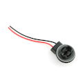 Miniatyrbild 2 av 3: T25 3156 p27w py27/7w xenon / led / halogen kontakter / sockel Svart