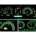 Miniatyrbild 5 av 5: T5 grön 10-pack COB Led W2x4.6d W2.1.x4.9d W1.2W W2.3W 12v. Green Gröna 10-pack