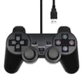Kablet USB PC-spilcontroller til Winxp/win7/win8/win10 til PC Computer Laptop Sort Gamepad Joystick Sort