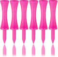 Rosa plastgolfpegger, 57 mm lange slottsgolfpegger, 2-1/4 tommer rosa (100 stk)-FX-