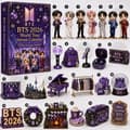 KPOP Grupper Julekalender 2026, Akryl Nedtællings-Blindbox med 24 Rum, BTS2 BTS2 BTS2