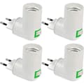 E27-fatning med trådløs afbryder, base til E27 LED-pære, plastfatning til hurtig belysning, E27-spotlight til væglampe, indendørs køkkenlampe