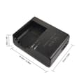Laddare för Canon EOS 1100D 1200D 1500D 3000D X50 LC-E10/LP-E10 batteri
