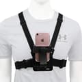 Mobiltelefonklemme til Action Kamera Pov Gopro Samsung Iphone Holder Sort
