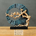 Miniatyrbillede 3 af 5: Fuglestatue Skulpturer Hjemmeindretning Udsalg Moderne Unik Blå G