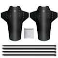Pikkukuva 1 / 5: Mud Pattern Carbon Fiber Pyörän Lokasuojat Hiilikuitu Kuvio