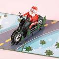 Miniatyrbilde 2 av 5: 3D Pop-up julekort Håndlagde julekort for