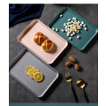 Miniatyrbilde 6 av 6: 3 stk rektangulært serveringsbrett ideelt for buffeter