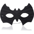 Miniatyrbillede 4 af 4: Fladdermus øjenmaske kostume - Superhelt sort flagermus ansigtsmasker klæd dig ud C