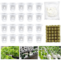 Miniatyrbillede 1 af 6: Hydroponisk net-split netbeholder-sæt til dyrkning af planter