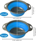 Miniatyrbillede 2 af 6: Foldbart sæt, foldbart filter, køkkenfilter i fødevaregodkendt silikone
