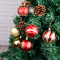 Miniatyrbild 4 av 5: Julgranskulor Julgransprydnader för Jul Julgran, 44 st Shatt