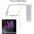 Miniatyrbilde 4 av 5: Toalettlampe, LED-nattlys for toalettbadsensor
