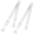 Miniatyrbillede 3 af 5: Usynlig Transparent BH-strop Blød Skridsikker Justerbar BH-strop