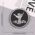 Miniatyrbillede 4 af 6: Broderi stryge-på patch, 20 stk. patch klistermærke