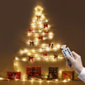 Miniatyrbilde 1 av 5: Julepynt, Stjernelys Julepynt Båndlys LED Lanterne Juletre Henger (med Fjernkontroll 4M 40 Lys)