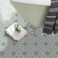 Miniatyrbillede 2 af 5: 1 pakke 7.87*118\"/20*300cm pvc gulv klistermærker plastik gulv tyk