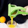 Miniatyrbillede 2 af 4: Manuel Juicer Manuel Tryk Appelsinjuice Granatæble Vandmelo