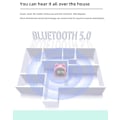 Miniatyrbild 7 av 7: Söt Bluetooth-högtalare väckarklocka för barn sovrum A