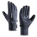 Miniatyrbillede 5 af 5: Herre cykelhandsker plus fleece varme sport anti-slip vindafvisende