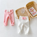 Miniatyrbilde 2 av 5: Høst og vinter nye baby plus fløyel tykke leggings solid colo