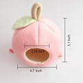 Miniatyrbillede 5 af 5: Vinter kæledyr hængekøje hængende frugt varmere seng rede tilbehør til