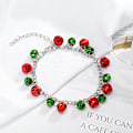 Miniatyrbild 4 av 5: Julsmycken 3-delat halsband set smycken färgglad klocka N