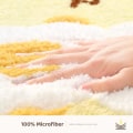 Miniatyrbilde 5 av 5: Toast baderomsmatte sklisikker myk vannabsorberende mikrofiber Mach