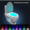 Miniatyrbilde 2 av 5: Toalettlampe, LED-nattlys for toalettbadsensor