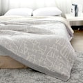 Miniatyrbillede 1 af 7: 4 Lags Bambus Bomuld Super Blød Boho Åndbar Seng Tæppe Gray 150*200cm