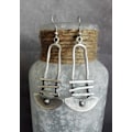 Miniatyrbillede 4 af 5: Unikke Retro Legering Ørekrog Øreringe Kvinder Bryllup Dråbe Dangle J