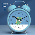 Miniatyrbild 1 av 5: 4 tums dubbelklocka väckarklocka, extra högt mekaniskt ringsignal