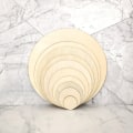 Miniatyrbillede 5 af 6: 20 x 3CM Træhjerte Dekorative Legetøj Kunsthåndværk Pynt Gave