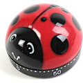 Miniatyrbillede 2 af 5: Mariehøneformet timer