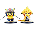 Miniatyrbillede 5 af 5: Ghost Killing Blade Manual Pikachu COS Dragt Model (2)